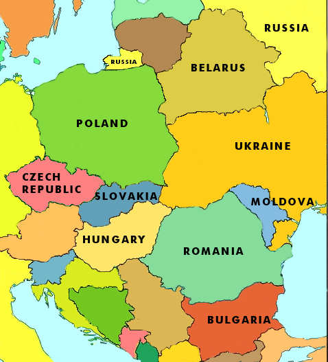 blank map of europe countries. lank map test countries